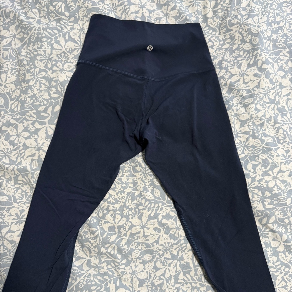 Lululemon Align Legging, Navy Blue, Size 6